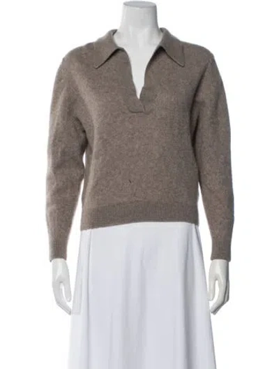 Pre-owned Khaite Cashmere Sweater In Neutrals