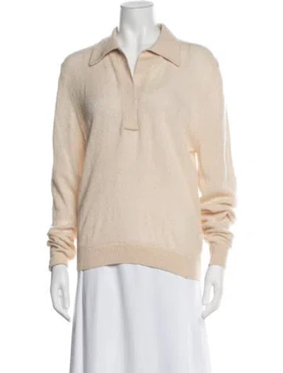 Pre-owned Khaite Cashmere Sweater In Neutrals
