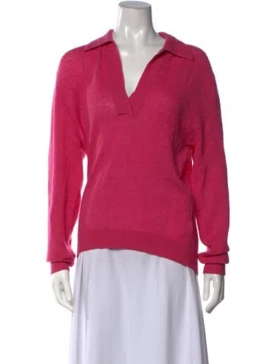 Pre-owned Khaite Cashmere Sweater In Pink