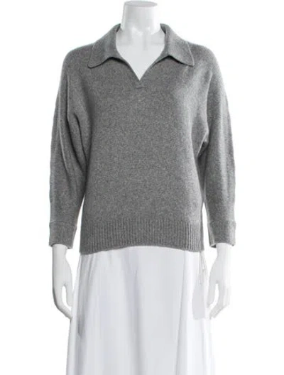 Pre-owned Khaite Cashmere Sweater W/ Tags In Gray