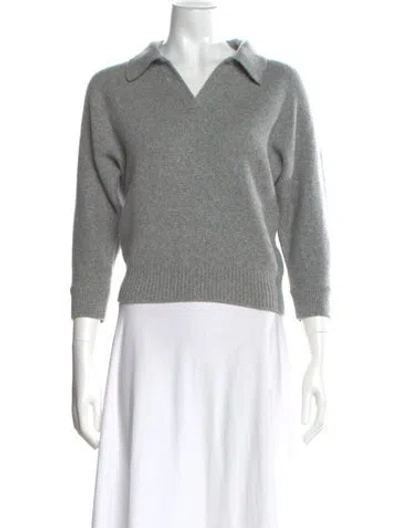 Pre-owned Khaite Cashmere Sweater W/ Tags In Gray