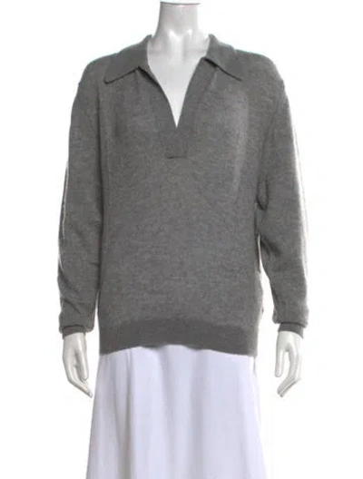 Pre-owned Khaite Cashmere Sweater W/ Tags In Grey
