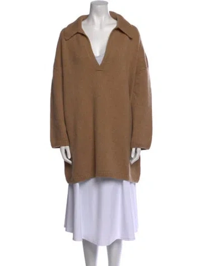 Pre-owned Khaite Cashmere Sweater W/ Tags In Neutral