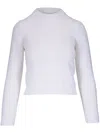 Khaite Leta Cashmere Sweater In White