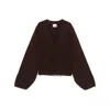 Khaite Scarlet Cashmere Cardigan