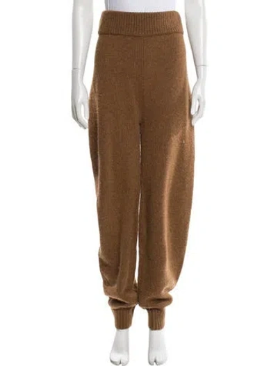 Pre-owned Khaite Cashmere Sweatpants In Brown