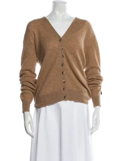 Pre-owned Khaite Cashmere V-neck Sweater In Multi