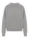 Khaite Marguax Cashmere Sweater In Grey