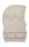 Khaite Caspian Cashmere Balaclava In Neutral