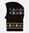 Khaite Caspian Fair Isle Cashmere Balaclava In Multi
