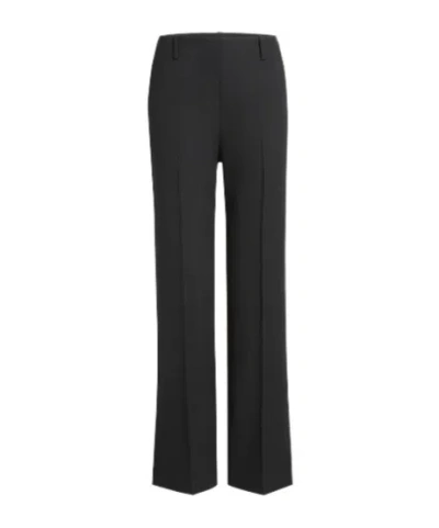 Khaite Casual Highwaisted Pants In Black