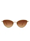 Khaite Cat-eye Sunglasses In Brown