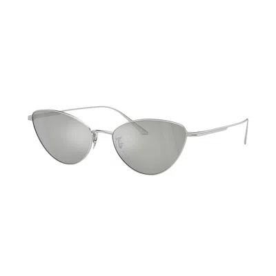 Pre-owned Khaite Cat Eye Sunglasses 'silver' | Women's Size Onesize