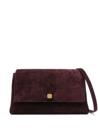 Khaite Cate Crossbody Bag In Red