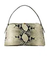 Khaite Cate Python-embossed Leather Top-handle Bag In Nude