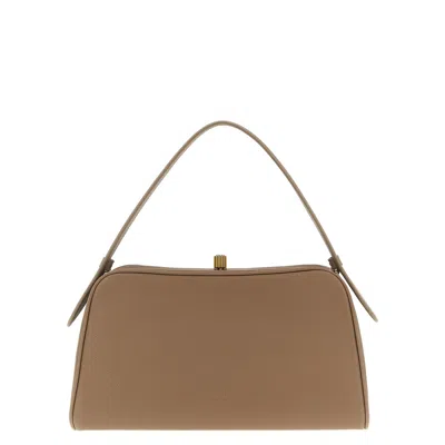Khaite Cate Handbag In Sand