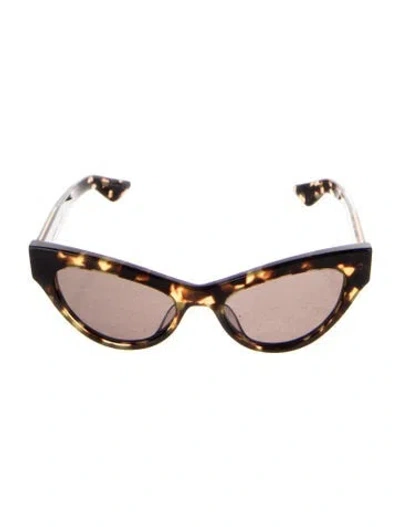 Pre-owned Khaite Cat-eye Tinted Sunglasses In Multi
