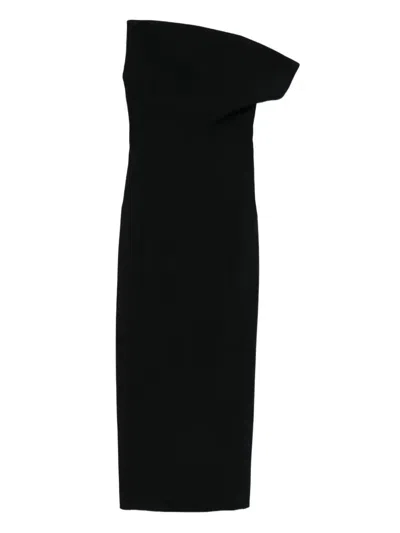 Khaite Cato Dress In Black