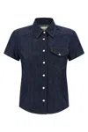 Khaite Cavazos Shirt In Blue