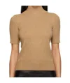 Khaite Cecil High-neck Cashmere Top In Nude