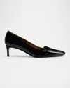 Khaite Celia Patent-leather Pumps