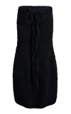 Khaite Chai Hand-knit Maxi Skirt In Black