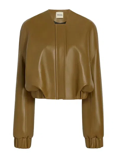 Khaite Chaqueta Casual - Verde In Brown