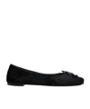 Khaite Charlotte Ballet Flats In Black