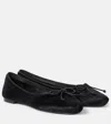 Khaite Charlotte Calf Hair Ballet Flats