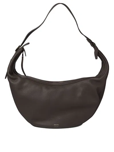 Khaite Chic Crossbody Handbag For Women In Brown