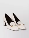 Khaite Fawn Zweifarbige Pumps Aus Lackleder