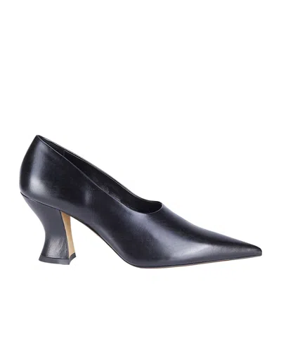 Khaite Chunky-heeled High Heels In Black