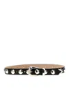Khaite Benny Belts In Black