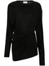Khaite Ciro Long-sleeve Minidress