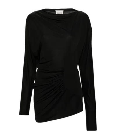 KHAITE KHAITE CIRO LONG-SLEEVED BOAT NECK TOP