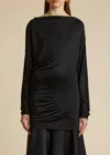 Khaite Ciro Top In Black In Black