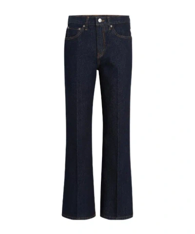 Khaite Clara Jeans In Black