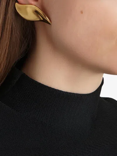 Khaite Clip-on Earrings In Transparent