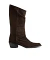 Khaite Clive Boots In Brown