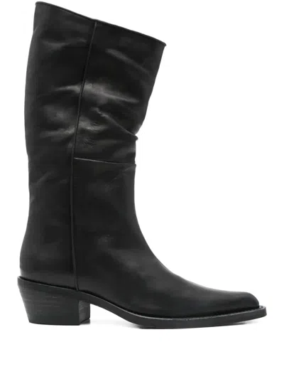Khaite "clive" Boot T.25 In Black