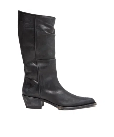 Khaite Clive Knee-high Boots In Black