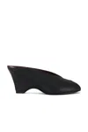 Khaite Cloak Peep Toe Mules