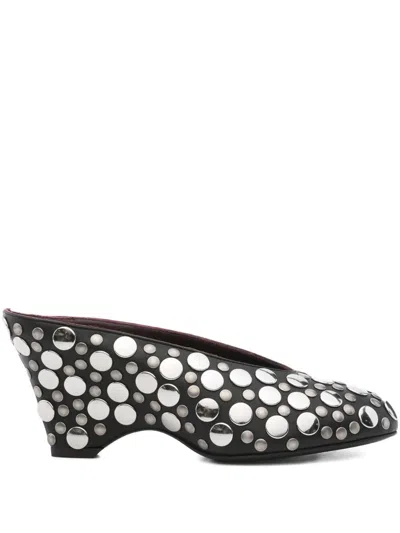 Khaite Cloak Studded Mules