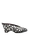 Khaite Cloak Studded Mules In Multi