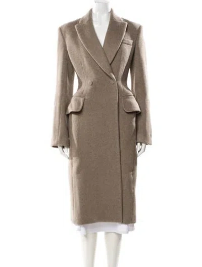 Pre-owned Khaite Coat In Neutral