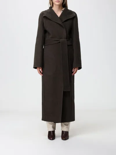 Khaite Coat Woman In Brown