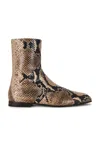 Khaite Colt Ankle Boot In Multi