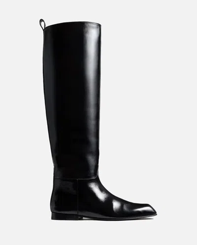 Khaite Colt Knee High Boot In Black