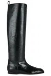 Khaite Colt Knee High Boot In Black