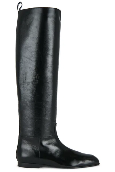 Khaite Colt Knee High Boot In Black